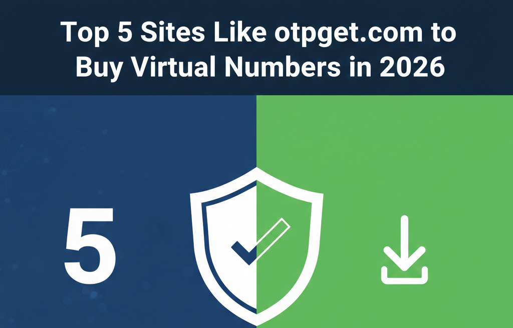 Top 5 Sites Like otpget.com to Buy Virtual Numbers in 2026