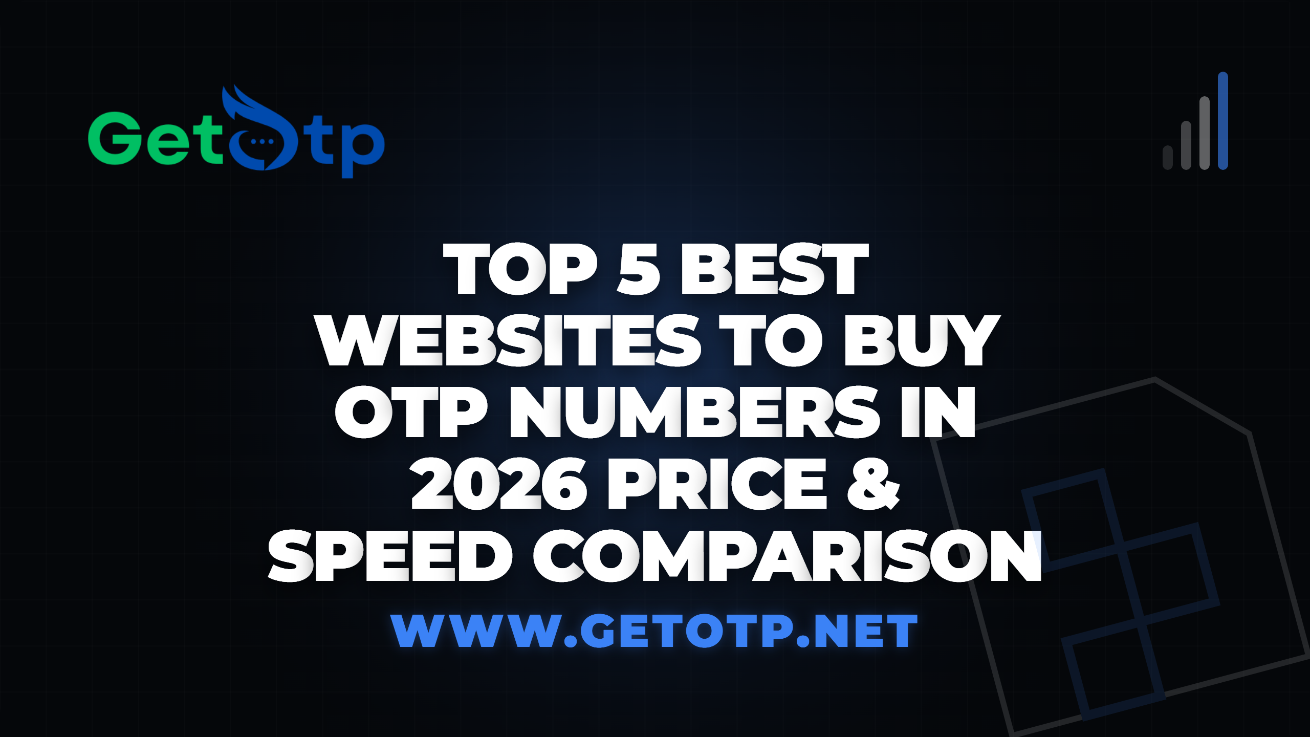 Top 5 Best Websites to Buy OTP Numbers in 2026 (Price & Speed Comparison)